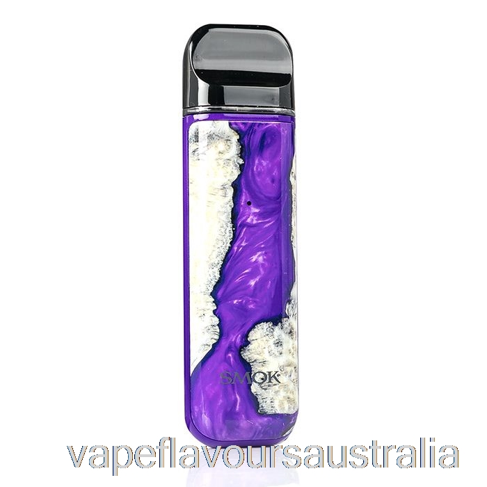 Vape Nicotine Australia SMOK NOVO 2 25W Pod System Purple Stabilizing Wood